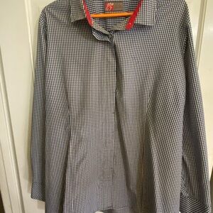 Women’s Blue Gingham button down